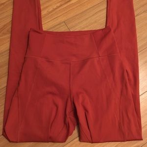 Girlfriend Collective legging red ochre small